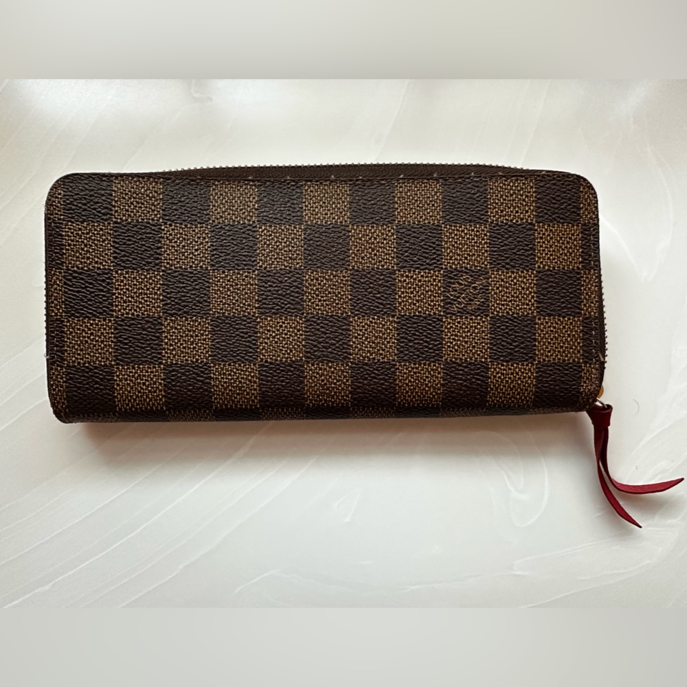 Louis Vuitton Damier Ebene Clémence Wallet